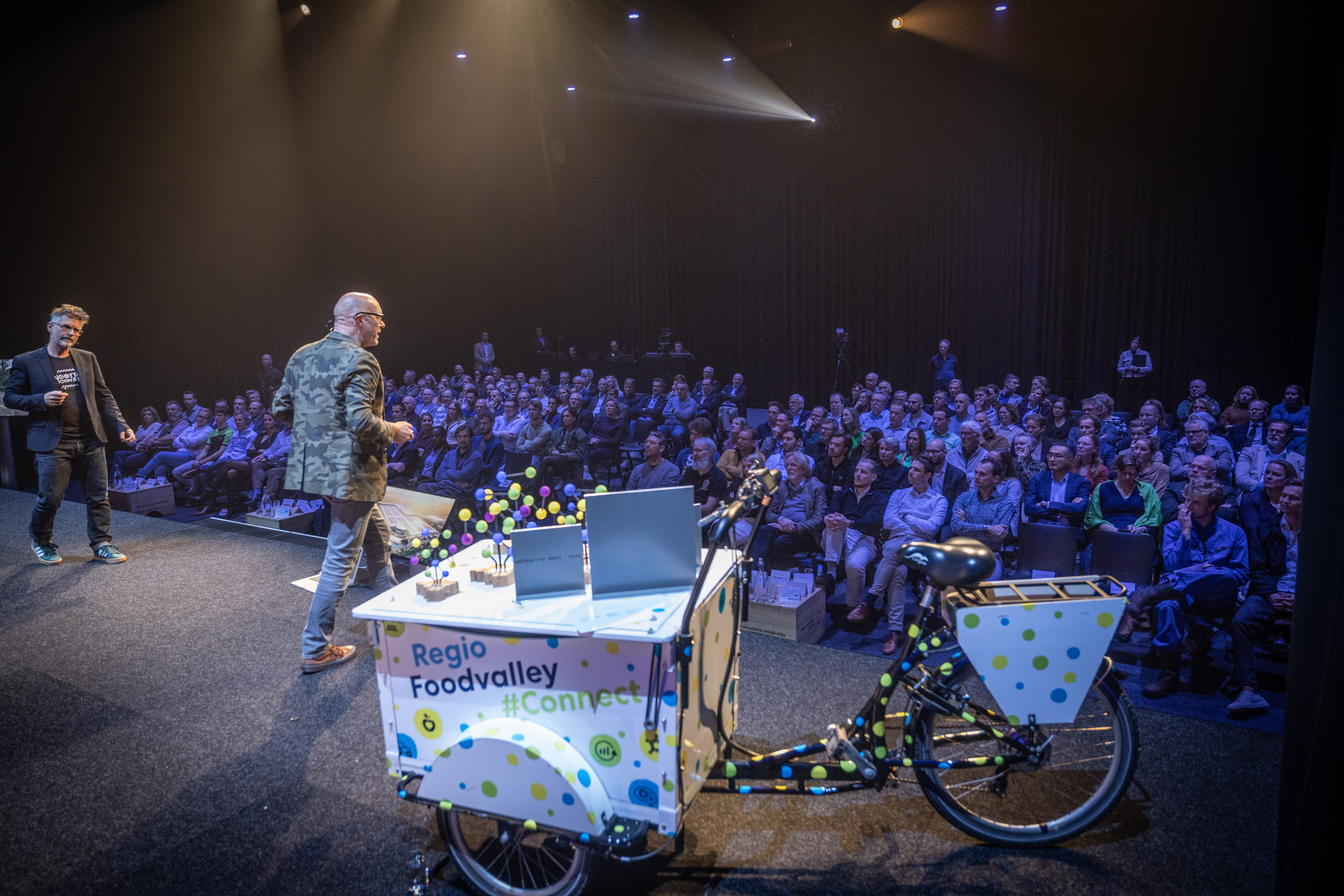 De Fountainheads in actie.