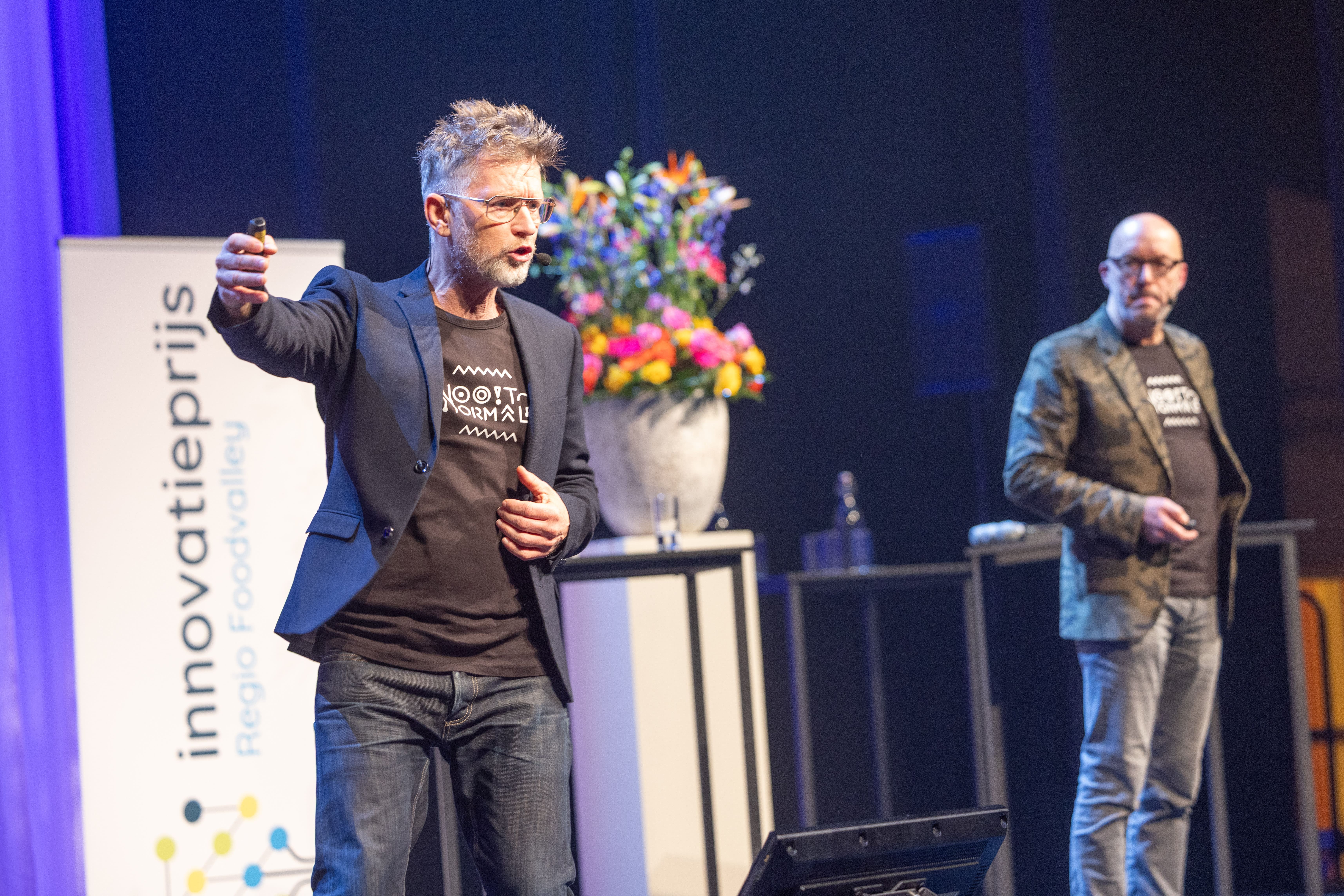 De fountainheads in actie