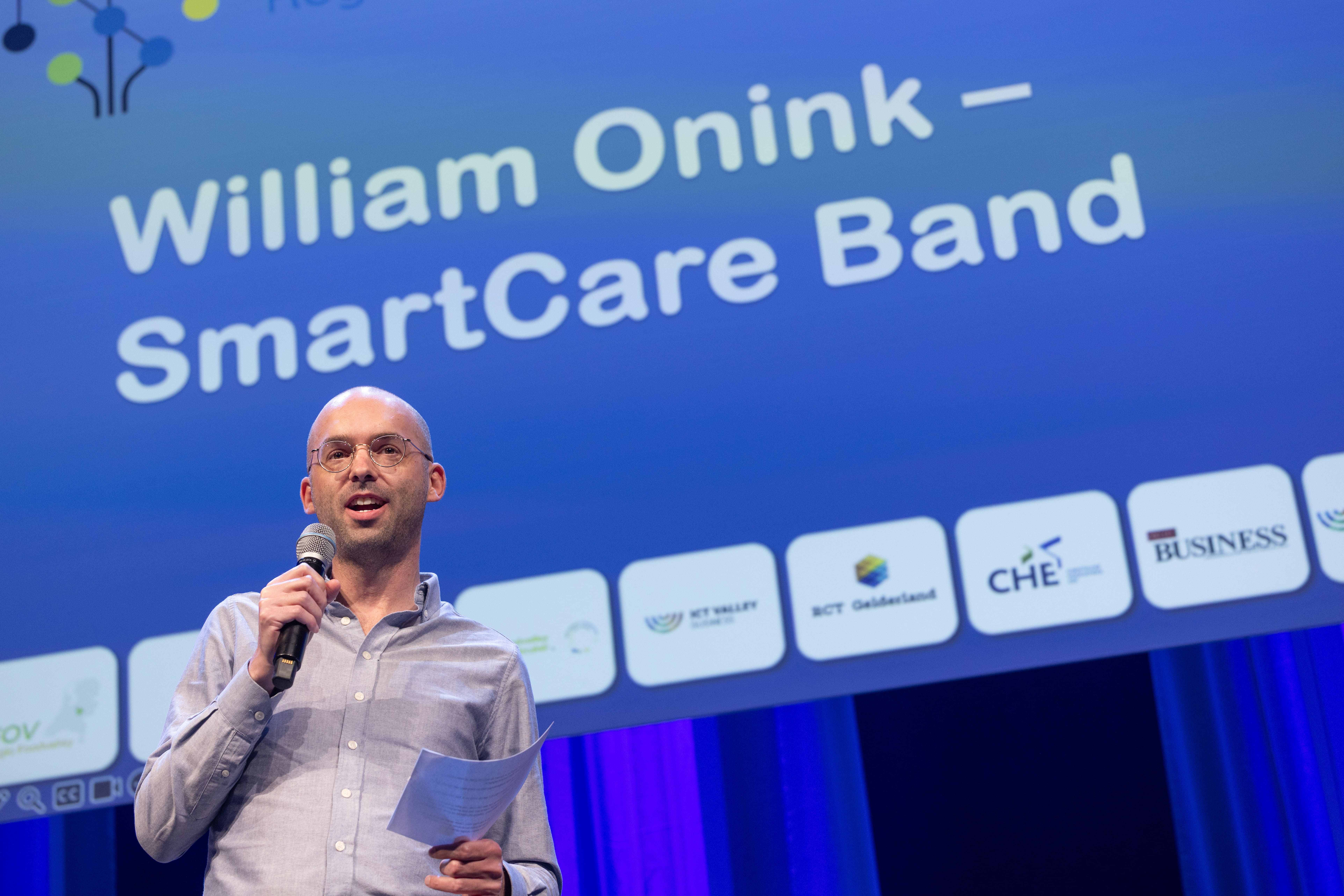 Pitch William Onink met Smart CareBand