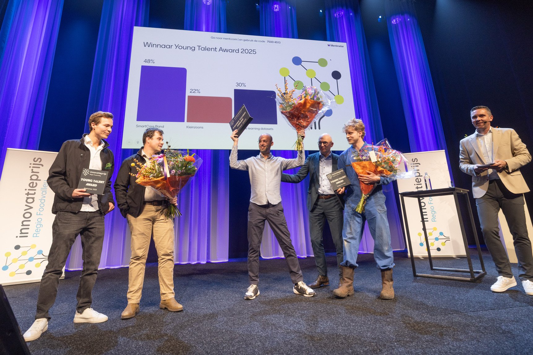 Smart CareBand van William wint de Young Talent Award 2025 
