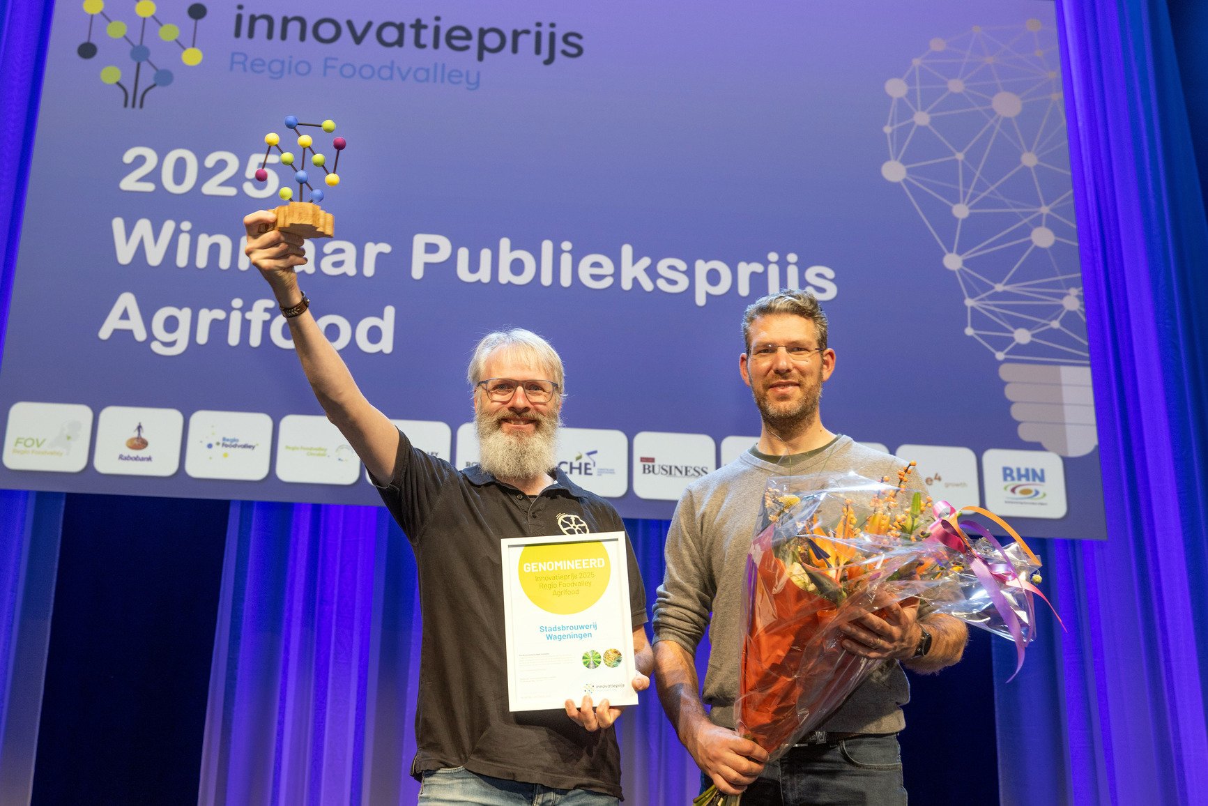 Stadsbrouwerij winnaar publieksprijs Agrifood