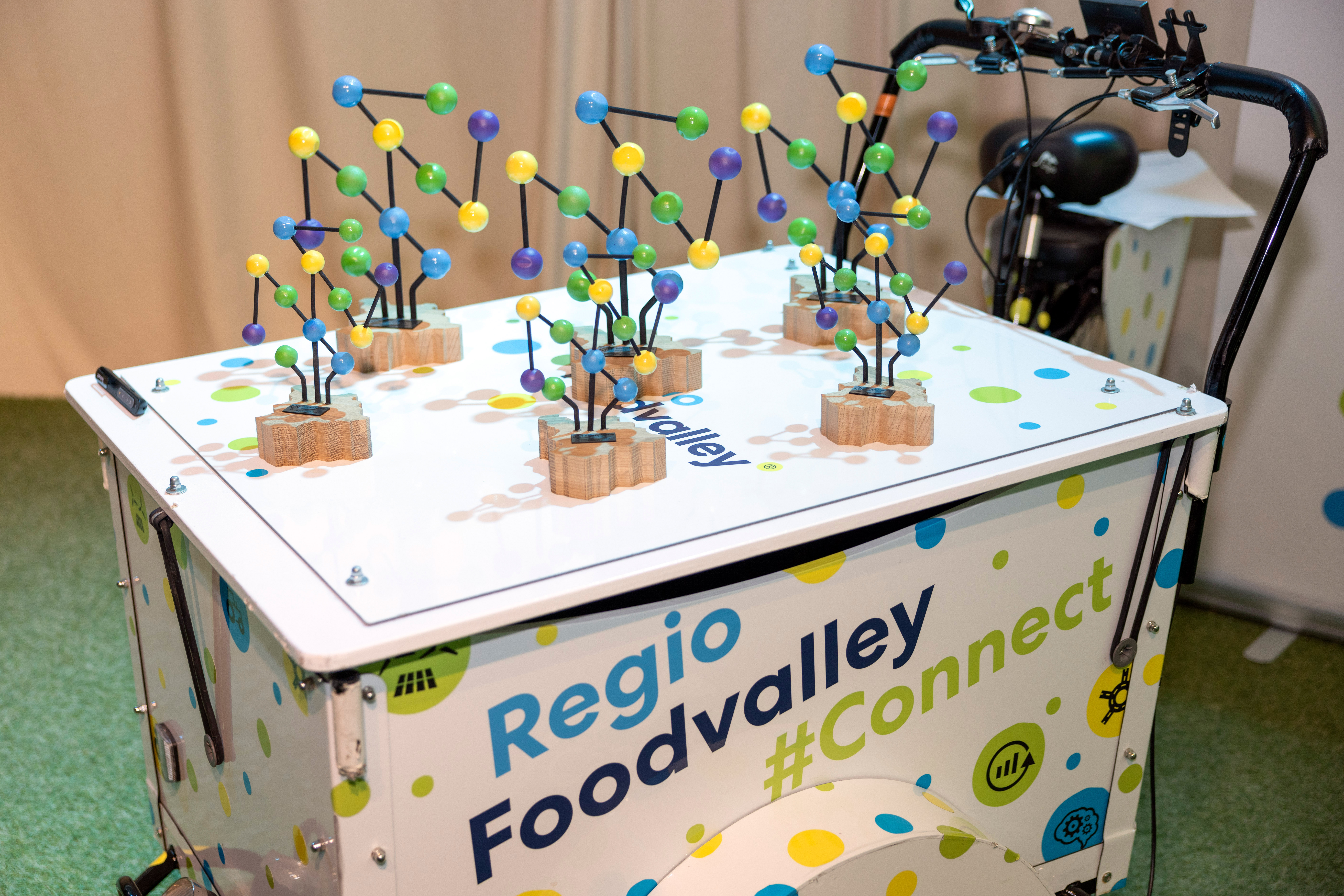 Prijzen op de bakfiets van Regio Foodvalley