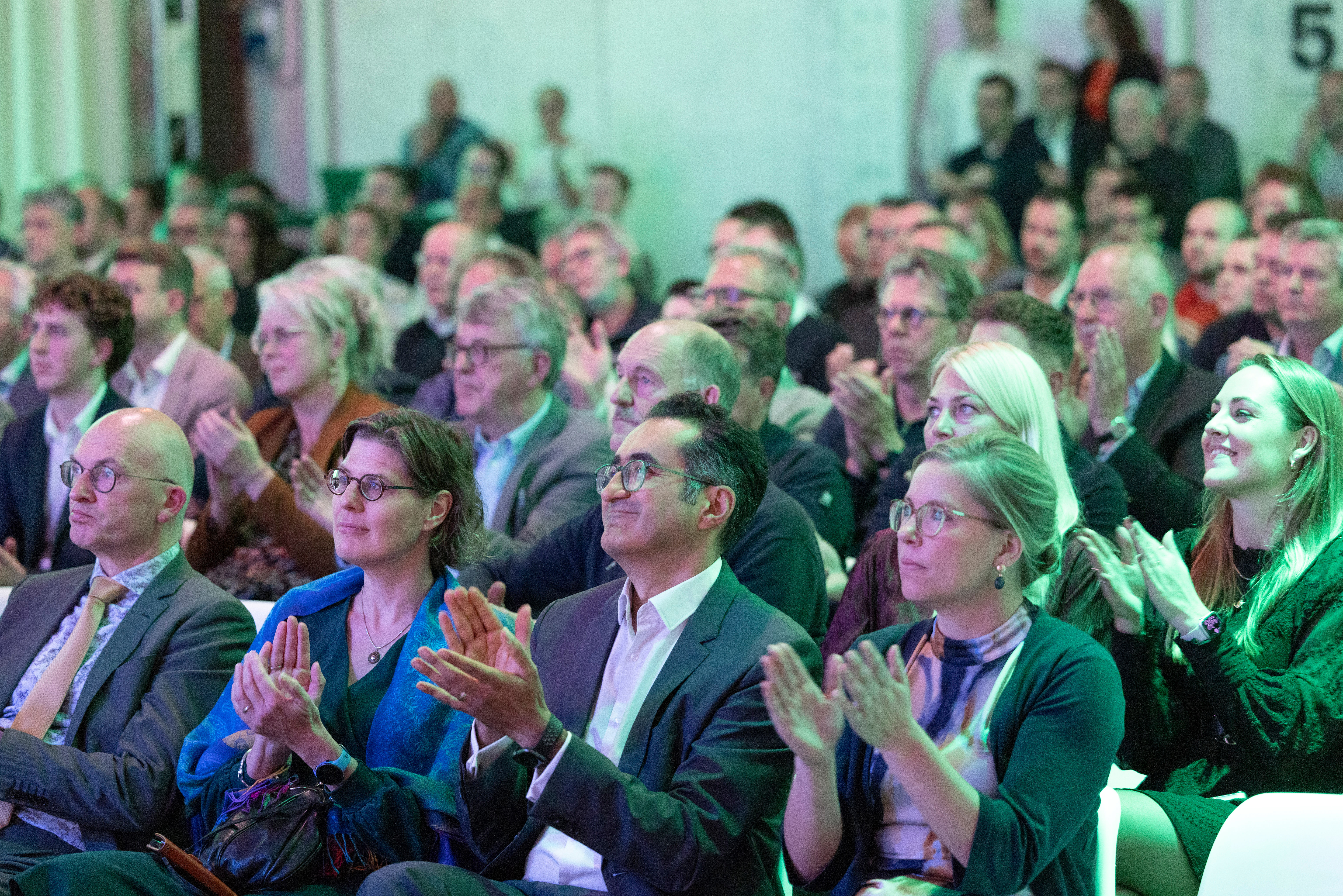 Publiek in de zaal