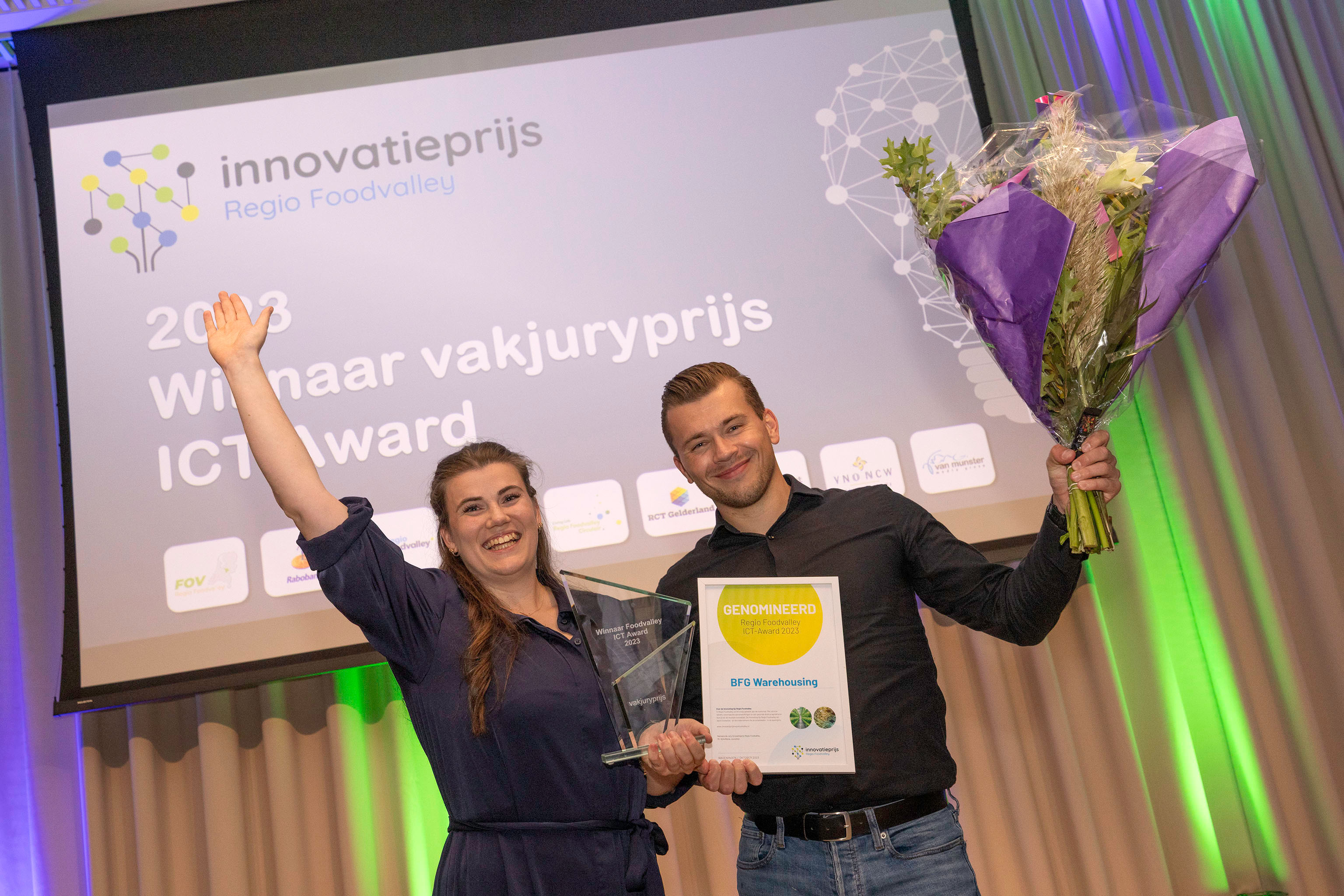 Innovatieprijs 2023_BFG Warehousing wint de ICT Award van de vakjury2