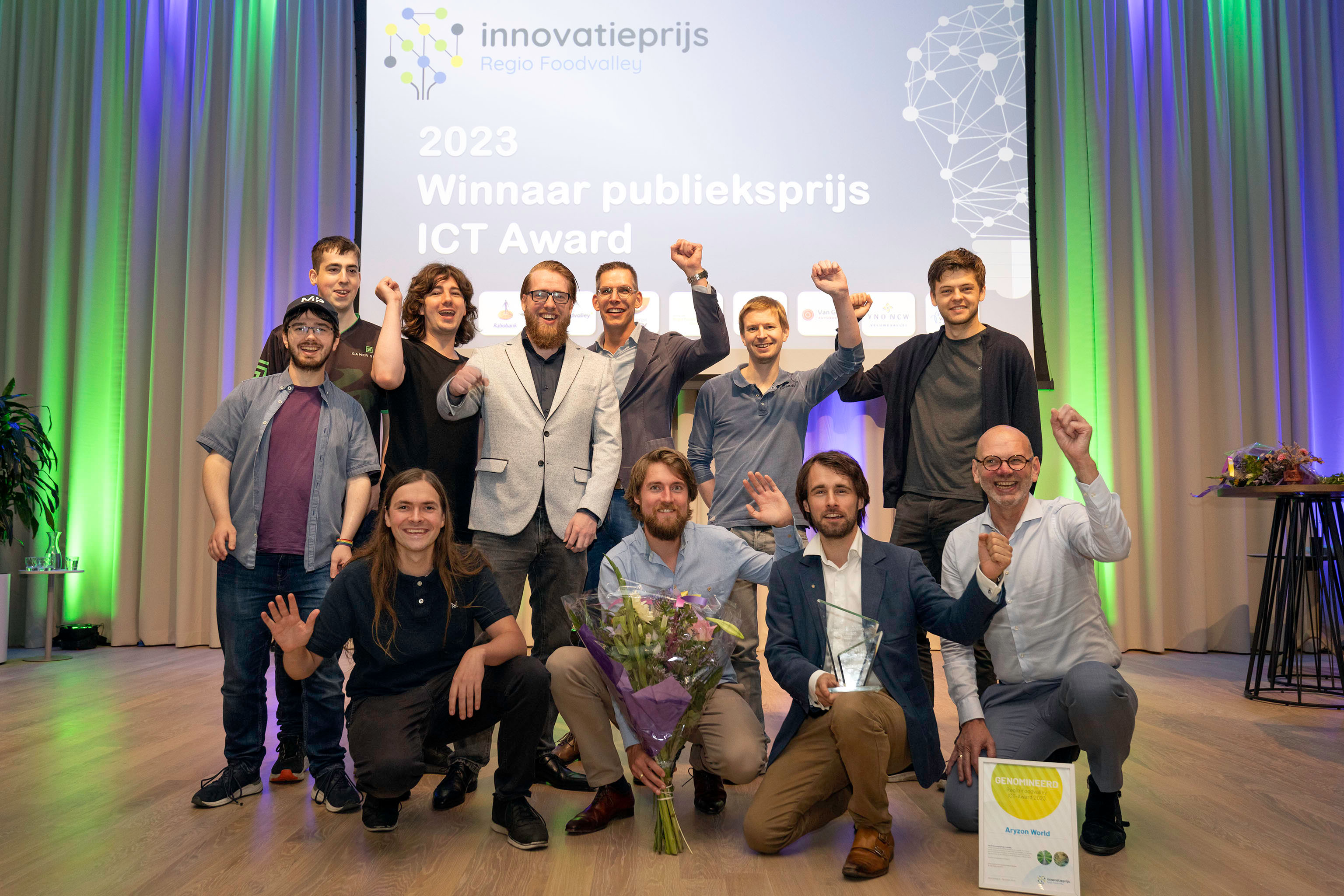 Innovatieprijs2023_AryzonWorld wint de publieksprijs ICT Award